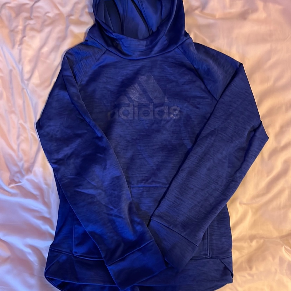 adidas, youth extra Large, blue sweatshirt